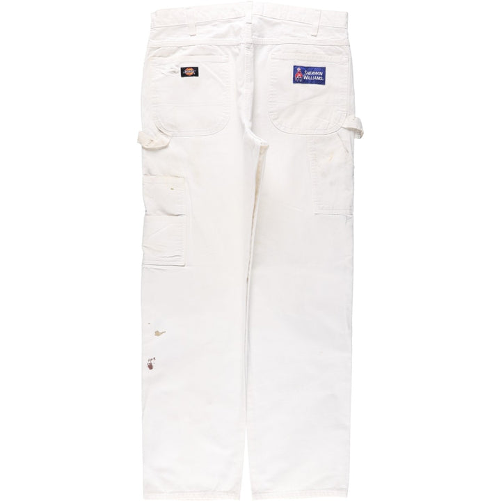 Dickies SHERWIN WILLIAMS Sherwin Williams Painter Pants Men's W37 cotton white type Vintage Second Hand