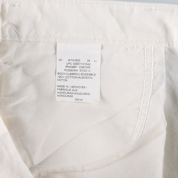 Dickies SHERWIN WILLIAMS Sherwin Williams Painter Pants Men's W37 cotton white type Vintage Second Hand