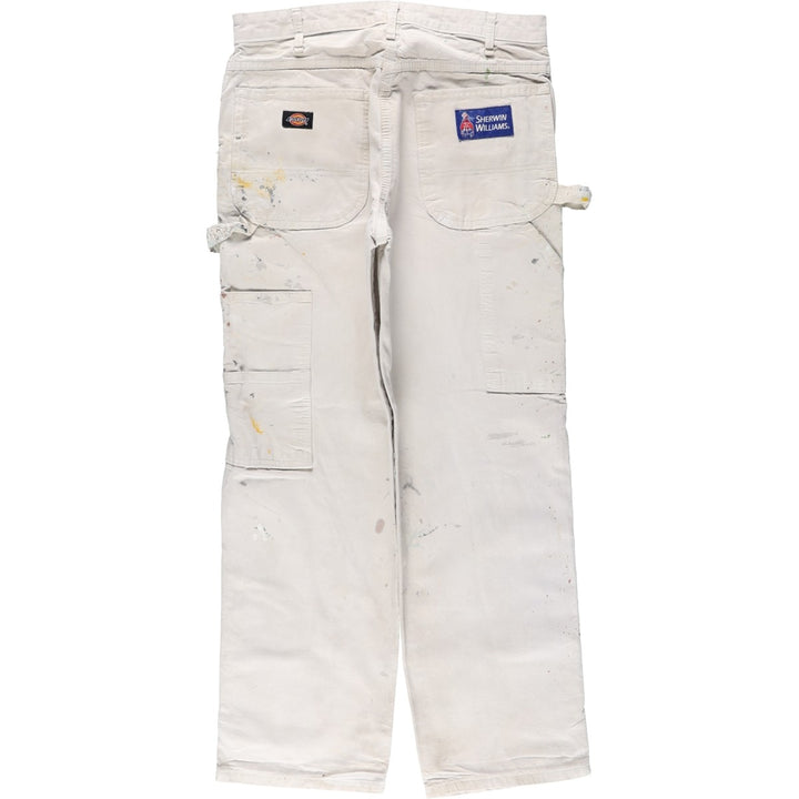 Dickies SHERWIN WILLIAMS Painter Pants for Men, W33 equivalent cotton ivory Vintage Second Hand