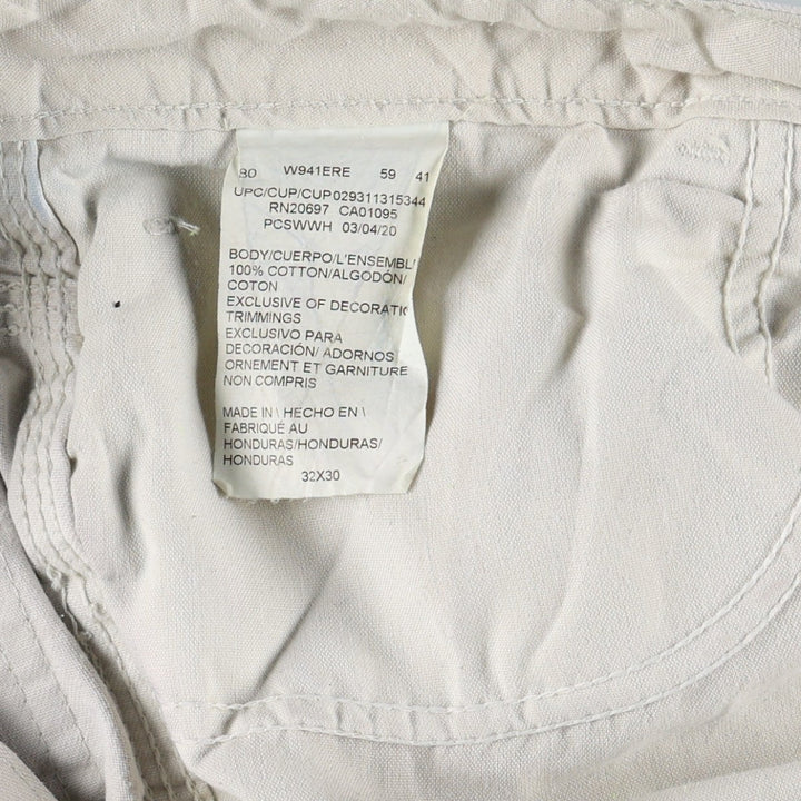 Dickies SHERWIN WILLIAMS Painter Pants for Men, W33 equivalent cotton ivory Vintage Second Hand