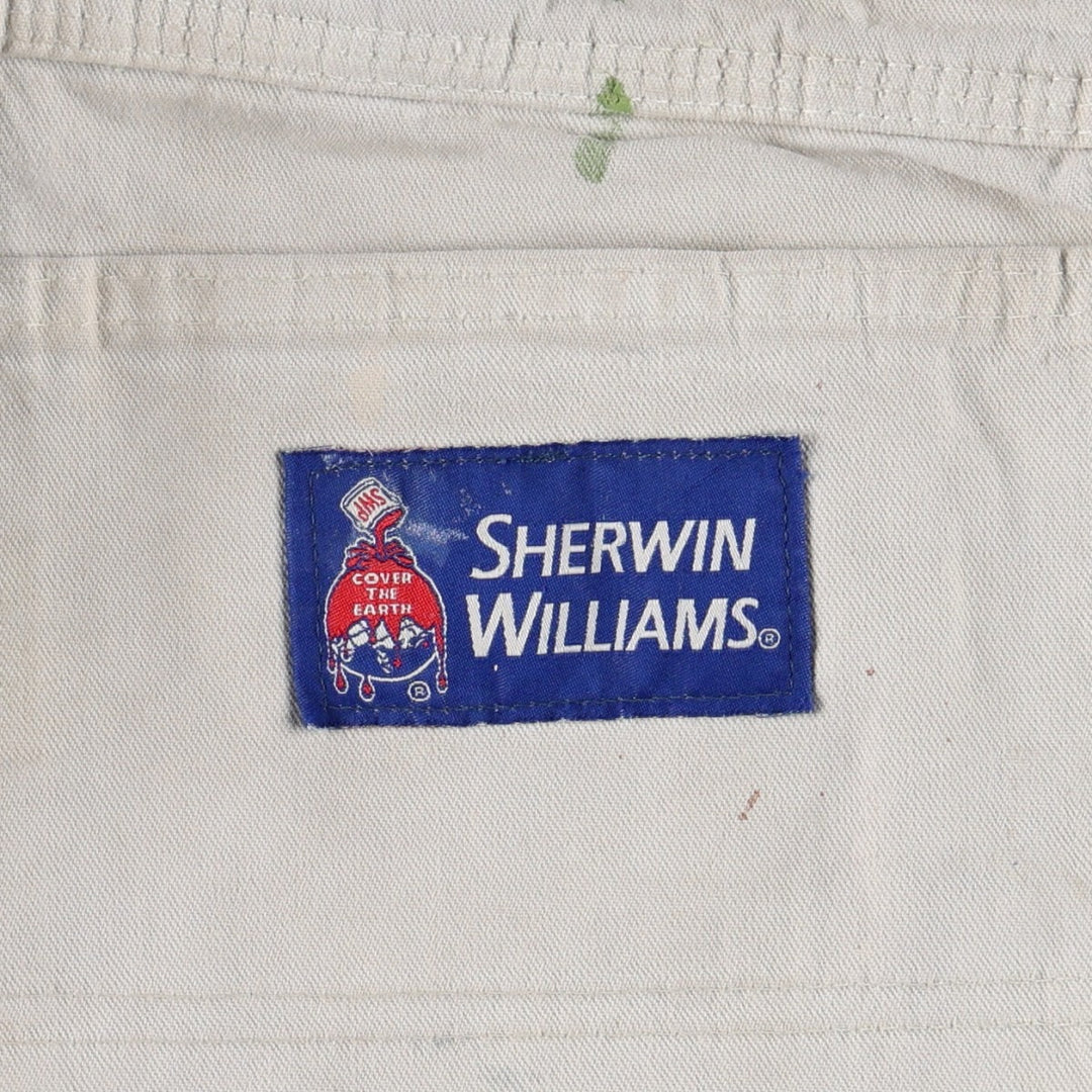 Dickies SHERWIN WILLIAMS Painter Pants for Men, W33 equivalent cotton ivory Vintage Second Hand