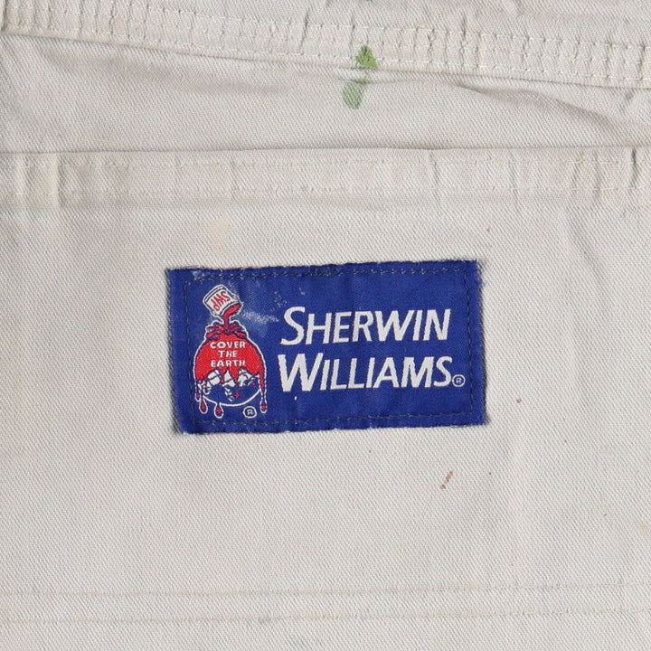Dickies SHERWIN WILLIAMS Painter Pants for Men, W33 equivalent cotton ivory Vintage Second Hand