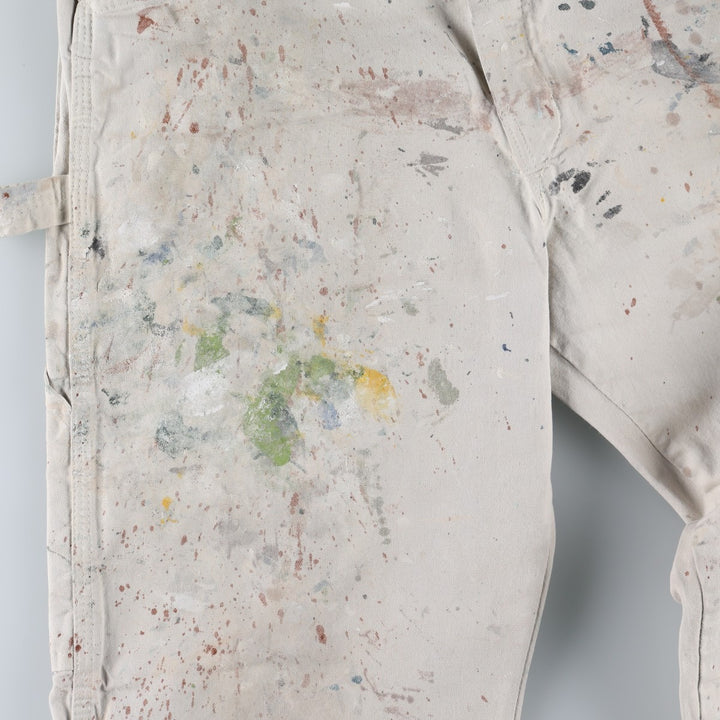 Dickies SHERWIN WILLIAMS Painter Pants for Men, W33 equivalent cotton ivory Vintage Second Hand