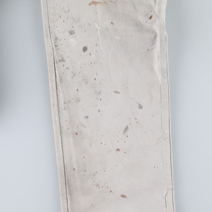 Dickies SHERWIN WILLIAMS Painter Pants for Men, W33 equivalent cotton ivory Vintage Second Hand