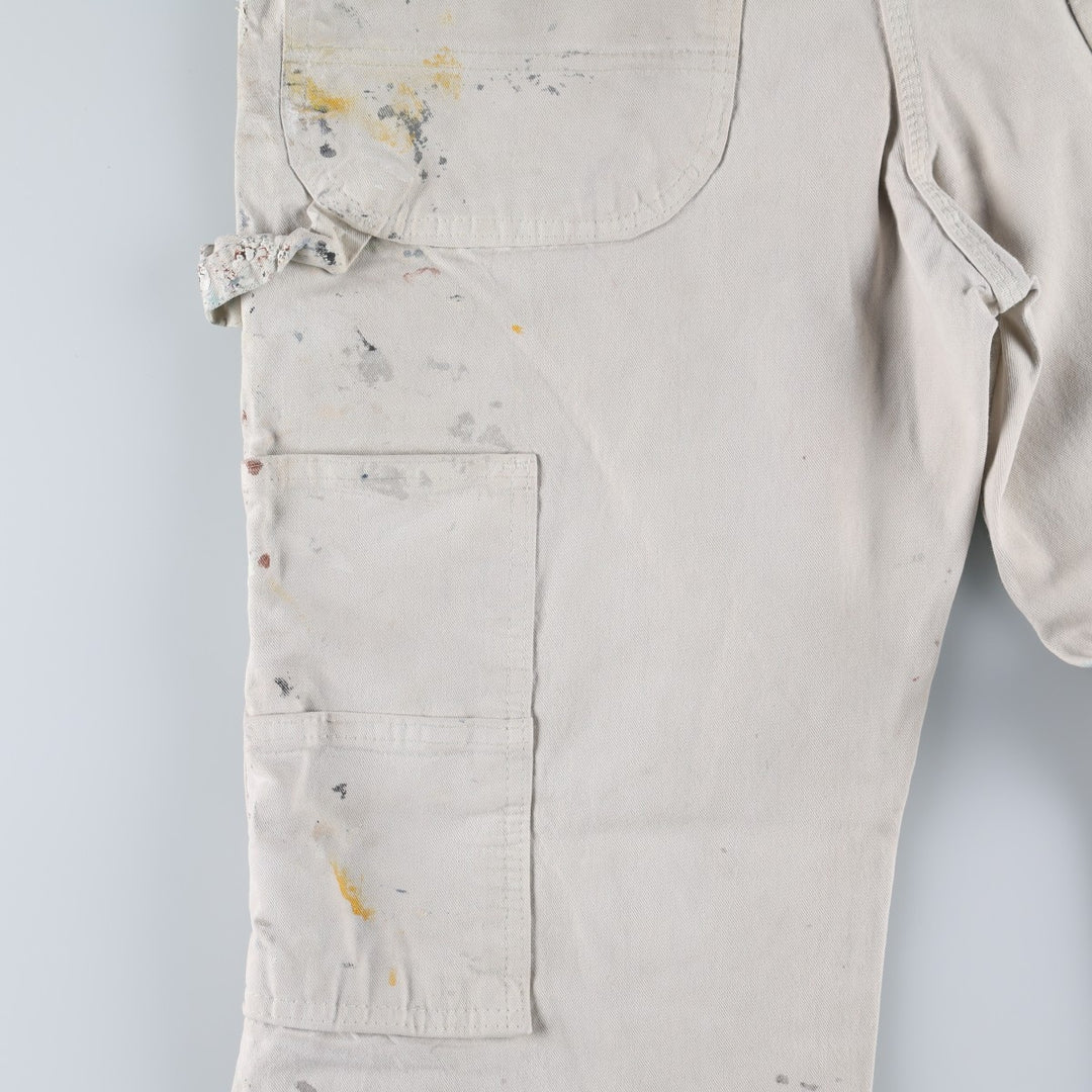 Dickies SHERWIN WILLIAMS Painter Pants for Men, W33 equivalent cotton ivory Vintage Second Hand