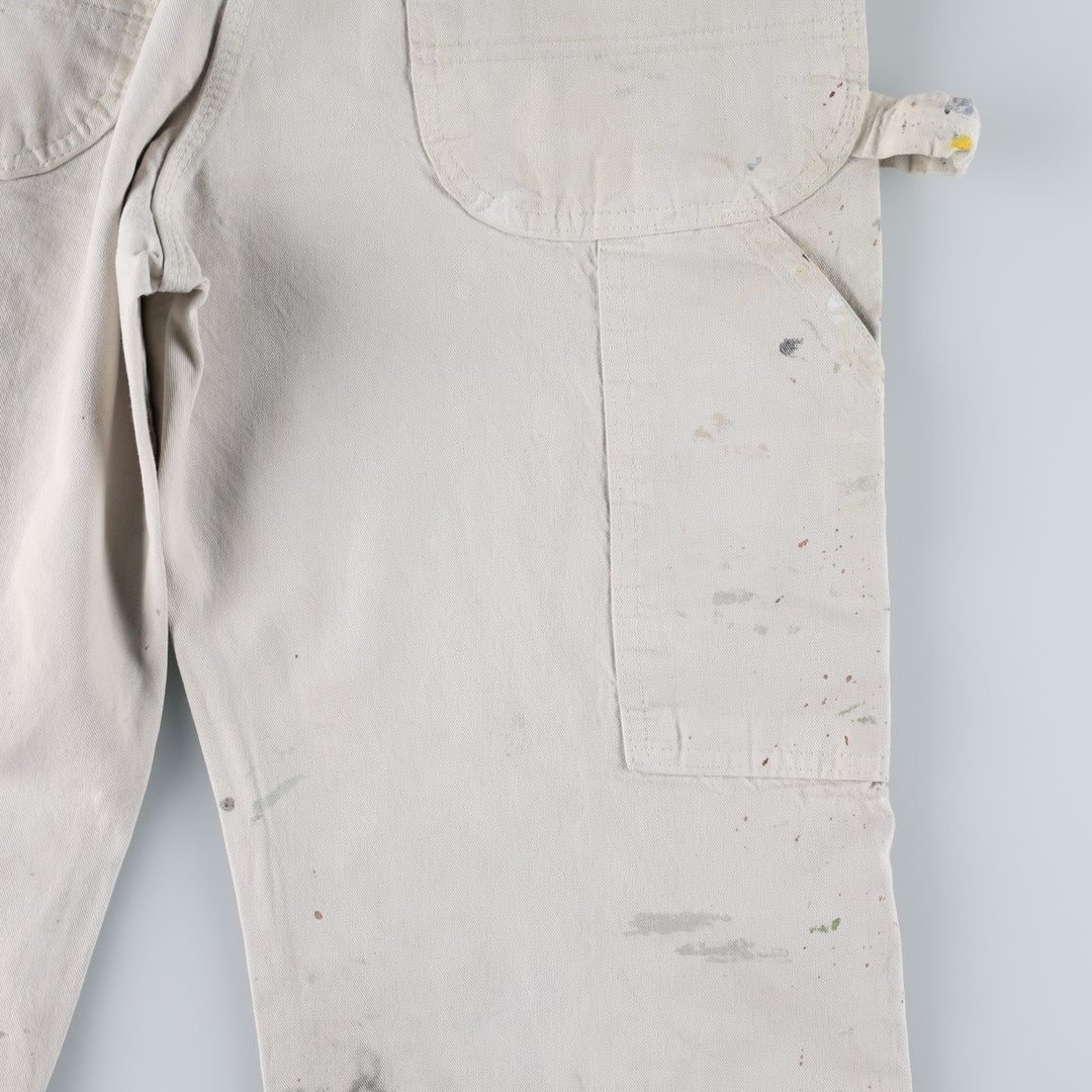 Dickies SHERWIN WILLIAMS Painter Pants for Men, W33 equivalent cotton ivory Vintage Second Hand