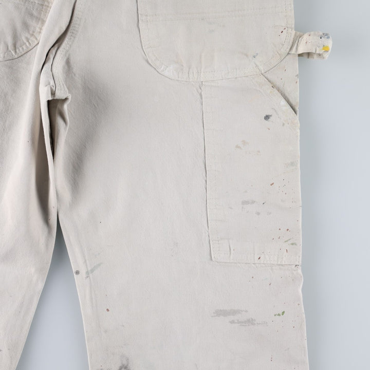 Dickies SHERWIN WILLIAMS Painter Pants for Men, W33 equivalent cotton ivory Vintage Second Hand
