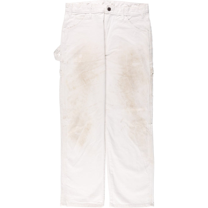 Dickies SHERWIN WILLIAMS Sherwin Williams Painter Pants Men's W34 equivalent cotton white type Vintage Second Hand