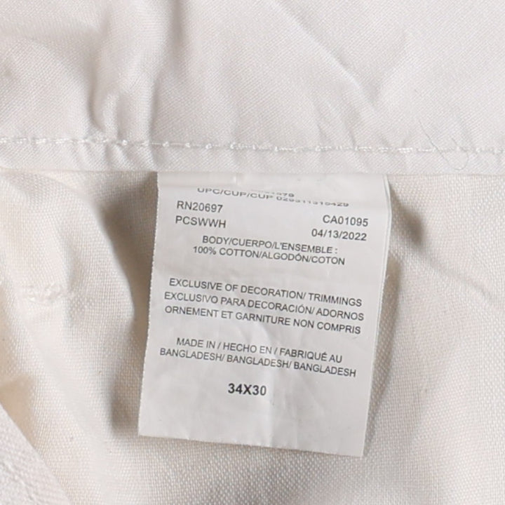 Dickies SHERWIN WILLIAMS Sherwin Williams Painter Pants Men's W34 equivalent cotton white type Vintage Second Hand