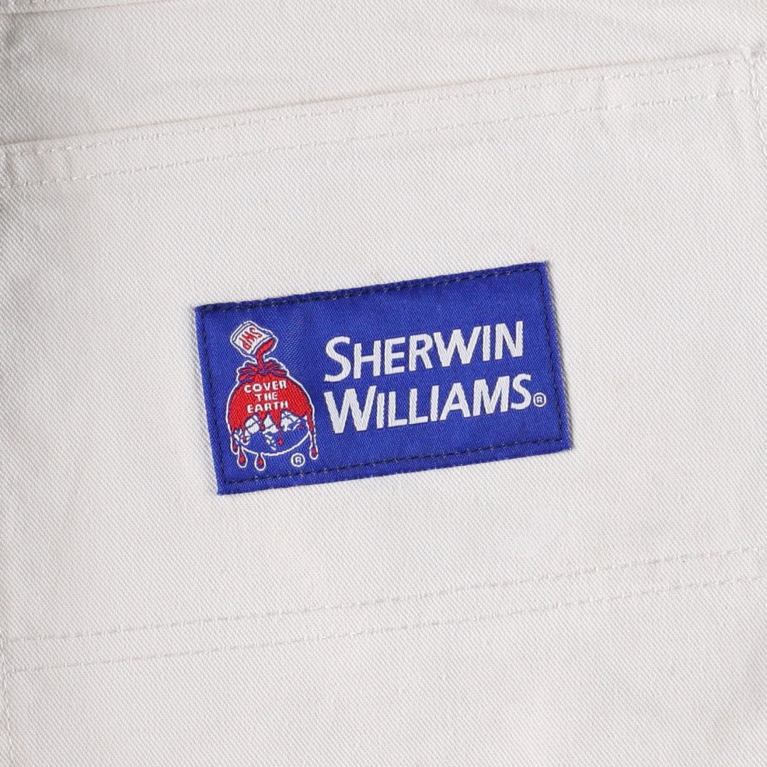 Dickies SHERWIN WILLIAMS Sherwin Williams Painter Pants Men's W34 equivalent cotton white type Vintage Second Hand