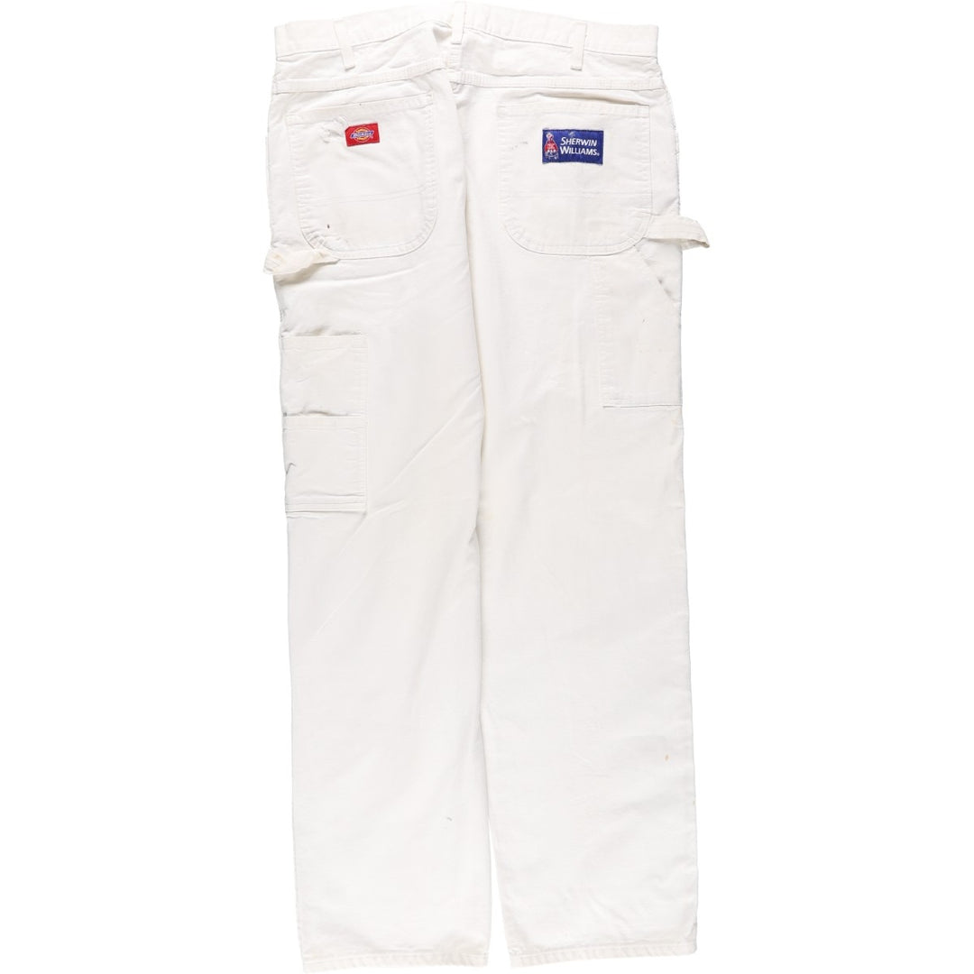 Dickies SHERWIN WILLIAMS Sherwin Williams Painter Pants Men's W37 cotton white type Vintage Second Hand