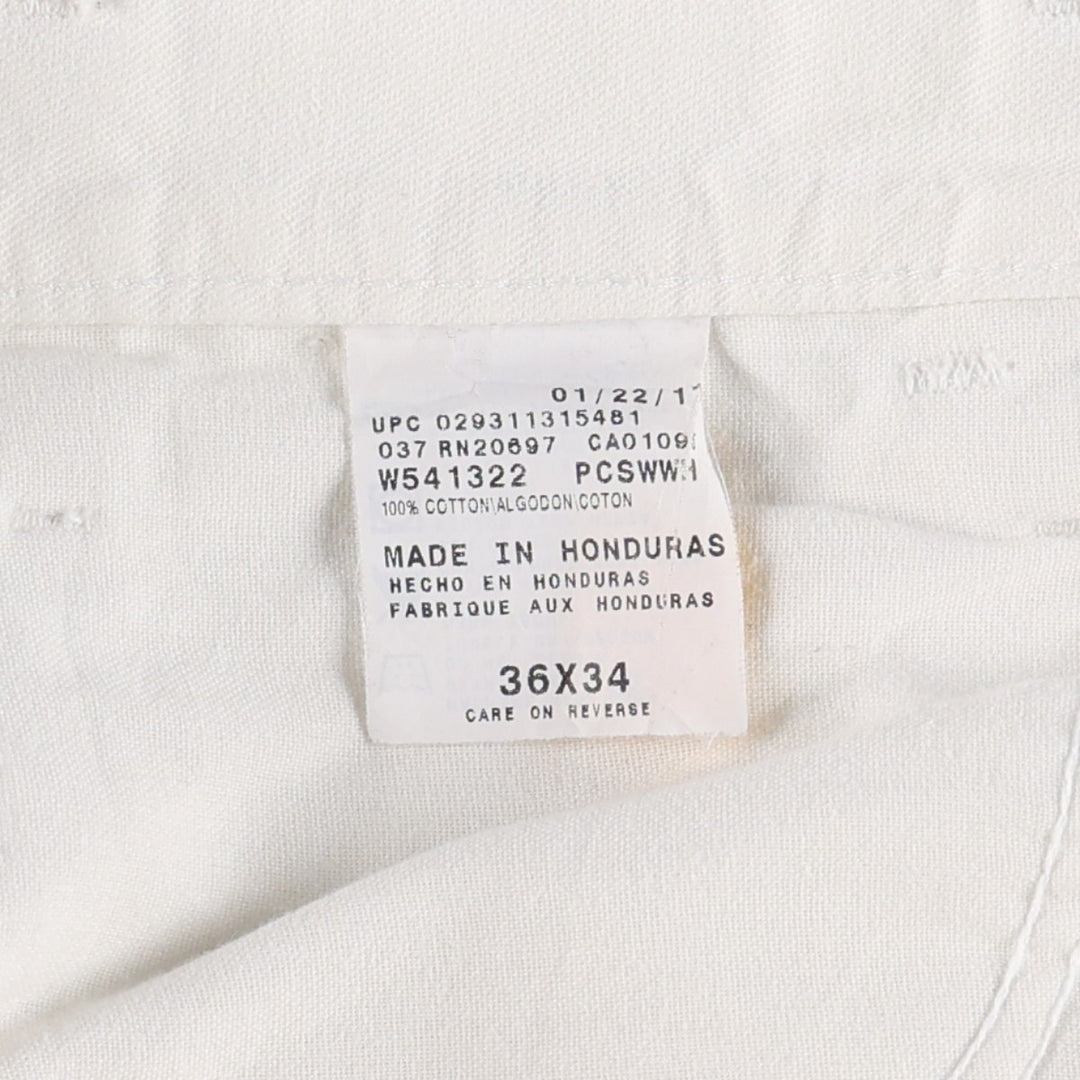 Dickies SHERWIN WILLIAMS Sherwin Williams Painter Pants Men's W37 cotton white type Vintage Second Hand