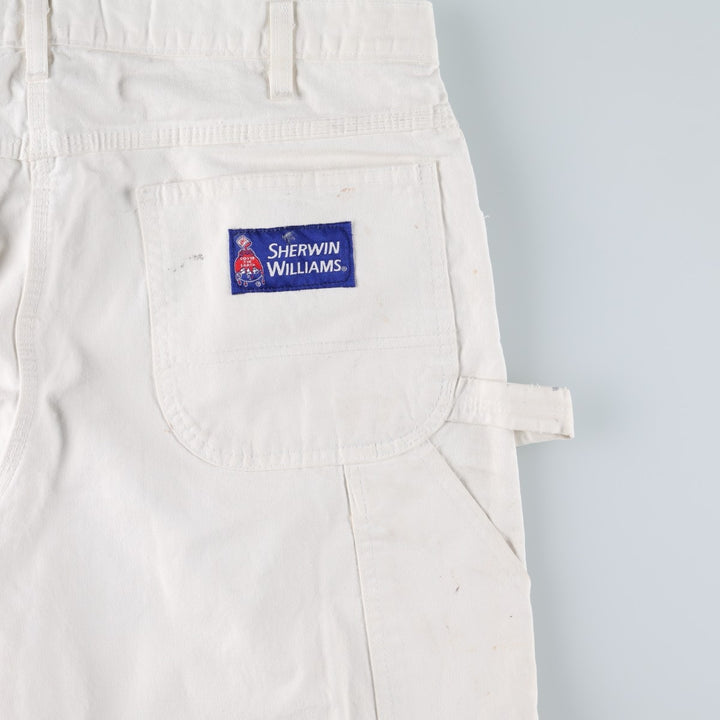 Dickies SHERWIN WILLIAMS Sherwin Williams Painter Pants Men's W37 cotton white type Vintage Second Hand