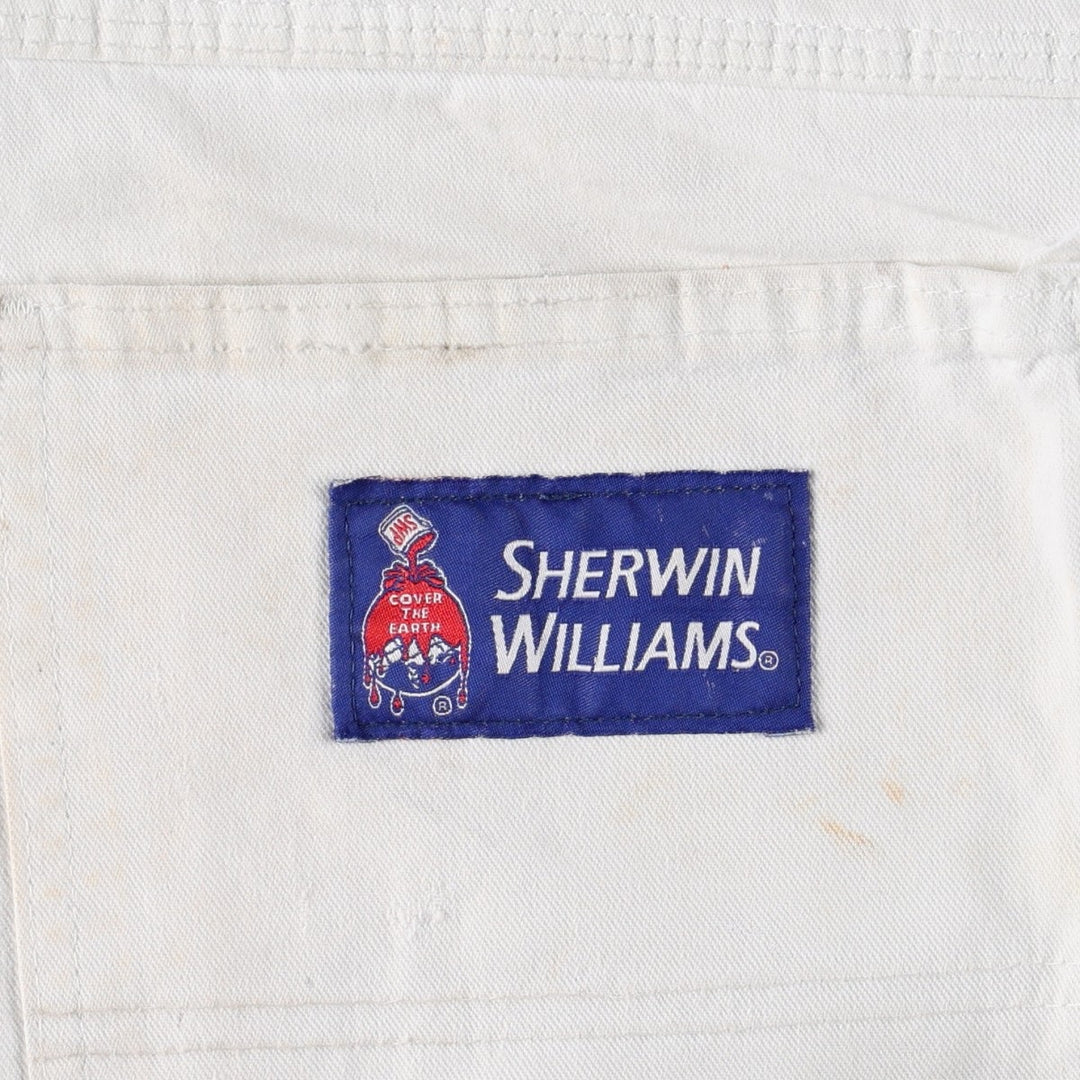 Dickies SHERWIN WILLIAMS Painter Pants for Men, W36 equivalent unclear white type Vintage Second Hand