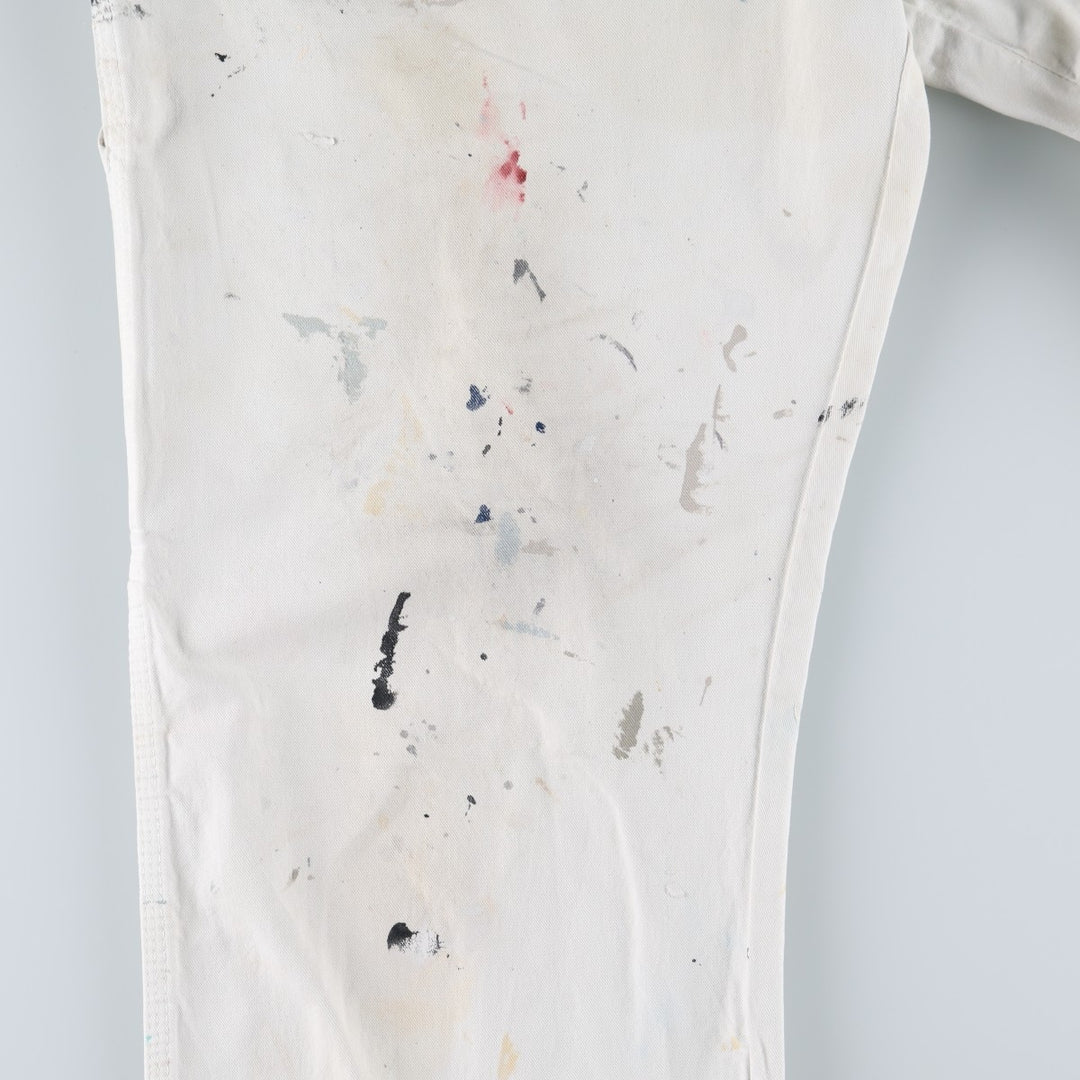 Dickies SHERWIN WILLIAMS Painter Pants for Men, W36 equivalent unclear white type Vintage Second Hand