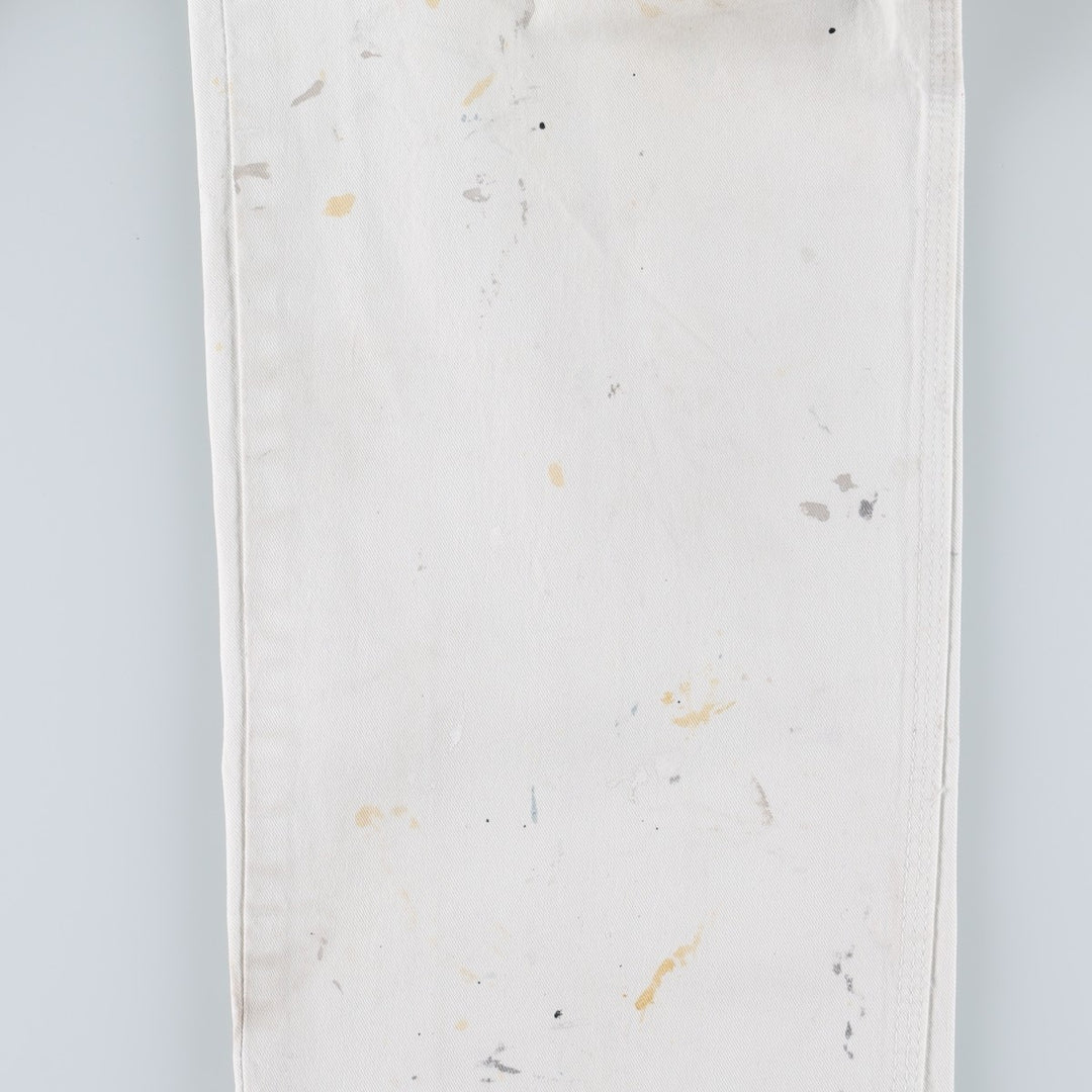 Dickies SHERWIN WILLIAMS Painter Pants for Men, W36 equivalent unclear white type Vintage Second Hand
