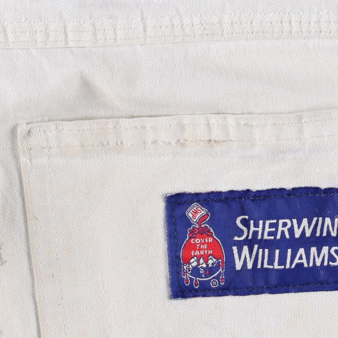 Dickies SHERWIN WILLIAMS Painter Pants for Men, W36 equivalent unclear white type Vintage Second Hand