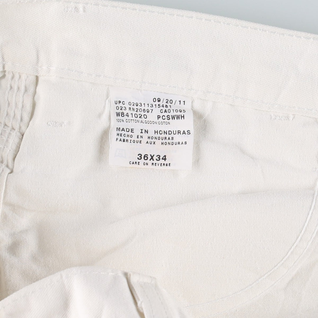 Dickies SHERWIN WILLIAMS Painter Pants, Made in Honduras, Men's W36 (approx.) cotton white type Vintage Second Hand
