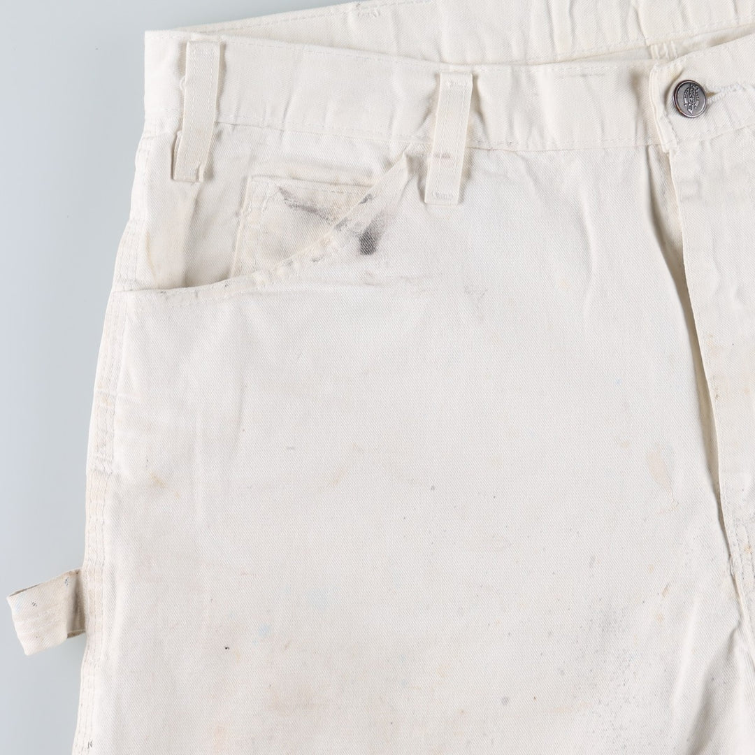 Dickies SHERWIN WILLIAMS Painter Pants, Made in Honduras, Men's W36 (approx.) cotton white type Vintage Second Hand