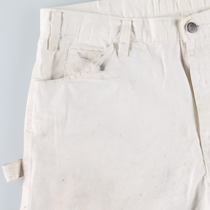 Dickies SHERWIN WILLIAMS Painter Pants, Made in Honduras, Men's W36 (approx.) cotton white type Vintage Second Hand