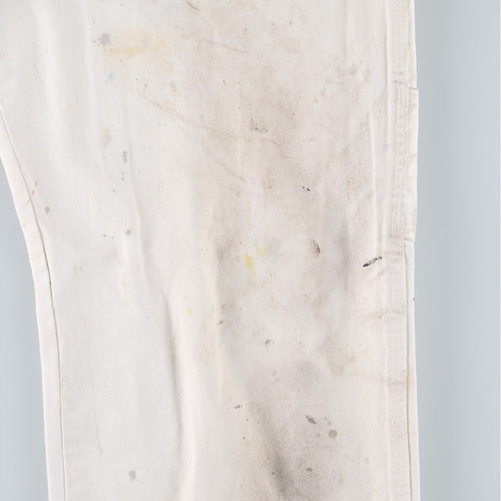 Dickies SHERWIN WILLIAMS Painter Pants, Made in Honduras, Men's W36 (approx.) cotton white type Vintage Second Hand