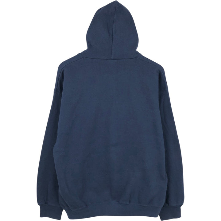 90'S TULTEX MAXIMUM SWEATS Plain Blank Sweatshirt Hoodie Men's XL Equivalent Vintage cotton navy blue type Vintage Second Hand