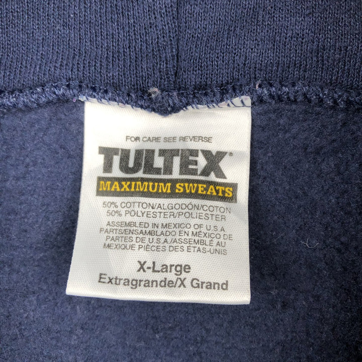 90'S TULTEX MAXIMUM SWEATS Plain Blank Sweatshirt Hoodie Men's XL Equivalent Vintage cotton navy blue type Vintage Second Hand