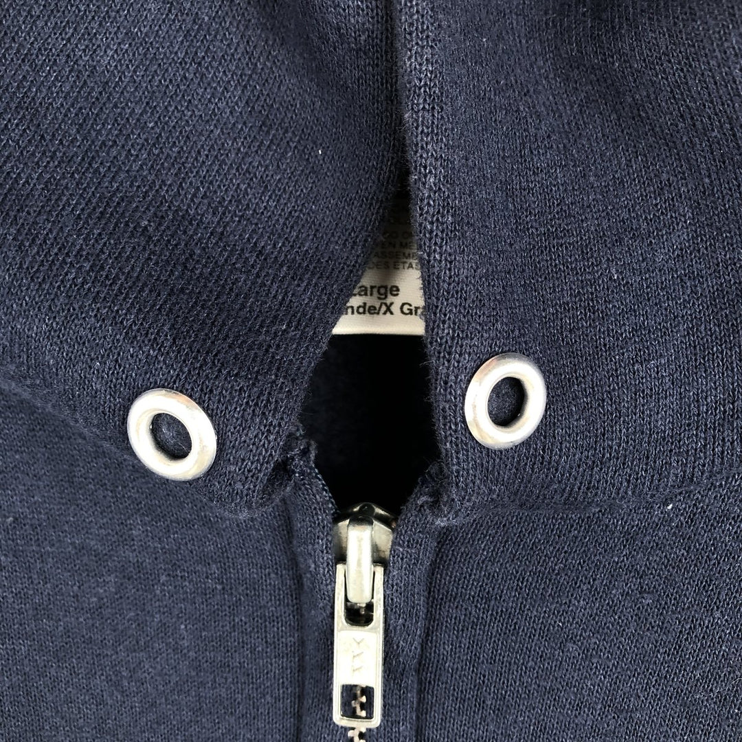 90'S TULTEX MAXIMUM SWEATS Plain Blank Sweatshirt Hoodie Men's XL Equivalent Vintage cotton navy blue type Vintage Second Hand
