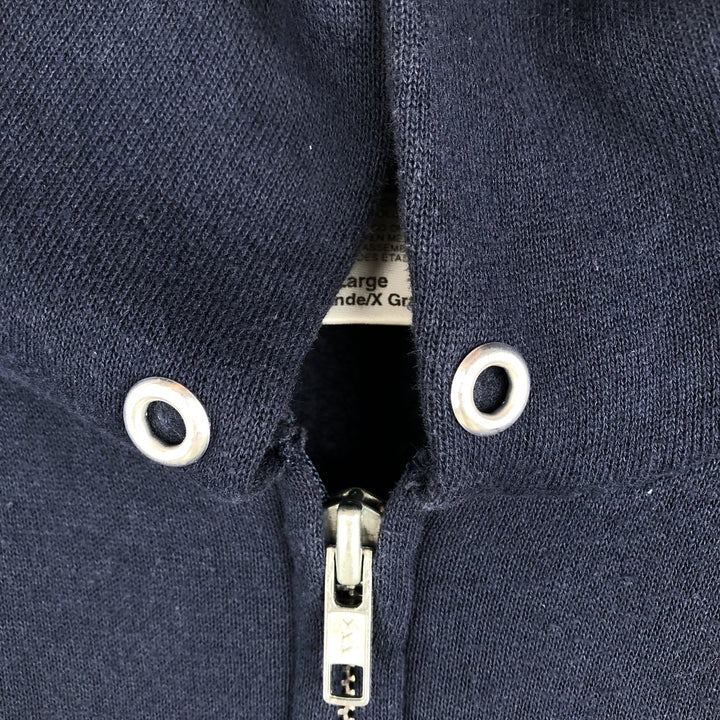 90'S TULTEX MAXIMUM SWEATS Plain Blank Sweatshirt Hoodie Men's XL Equivalent Vintage cotton navy blue type Vintage Second Hand