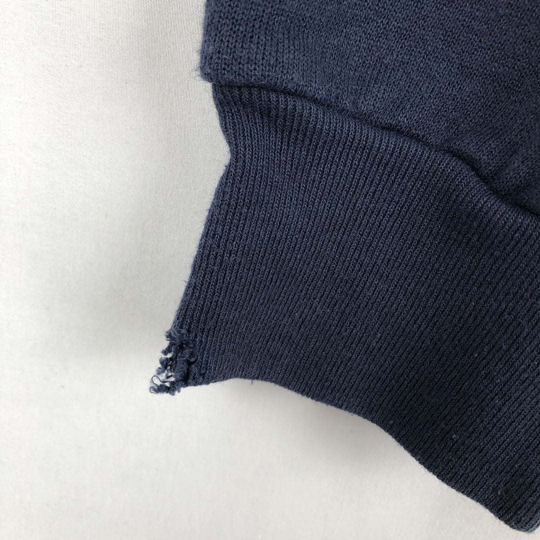 90'S TULTEX MAXIMUM SWEATS Plain Blank Sweatshirt Hoodie Men's XL Equivalent Vintage cotton navy blue type Vintage Second Hand