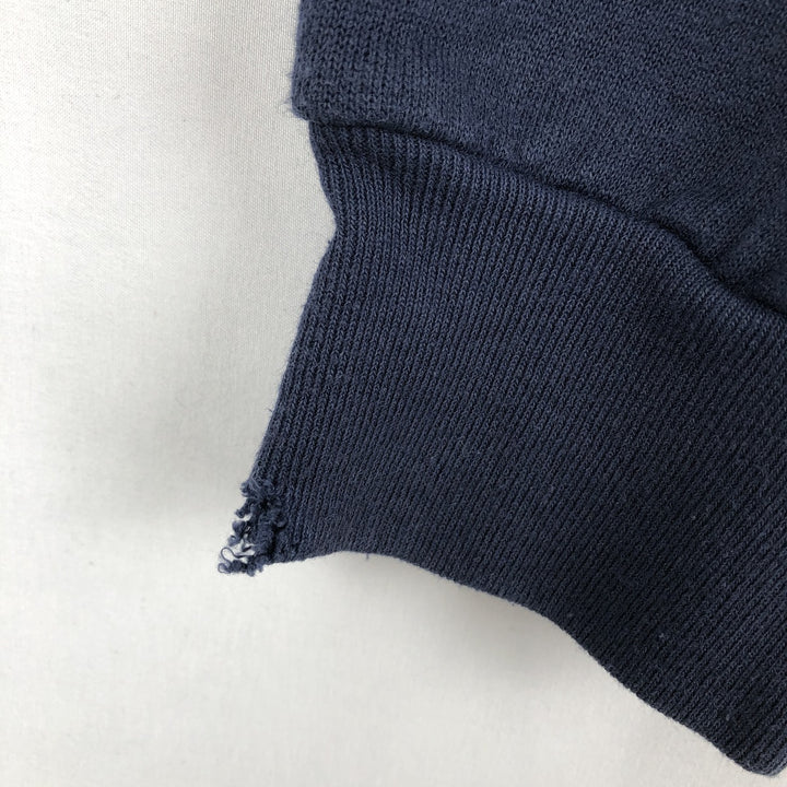90'S TULTEX MAXIMUM SWEATS Plain Blank Sweatshirt Hoodie Men's XL Equivalent Vintage cotton navy blue type Vintage Second Hand