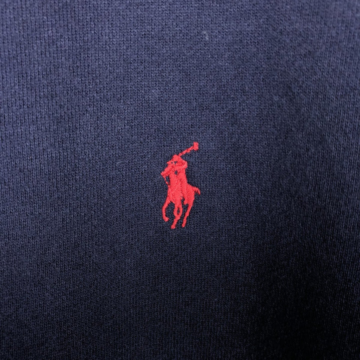 Ralph Lauren POLO by Ralph Lauren Sweat Full Zip Hoodie Men's XL cotton navy blue type Vintage Second Hand