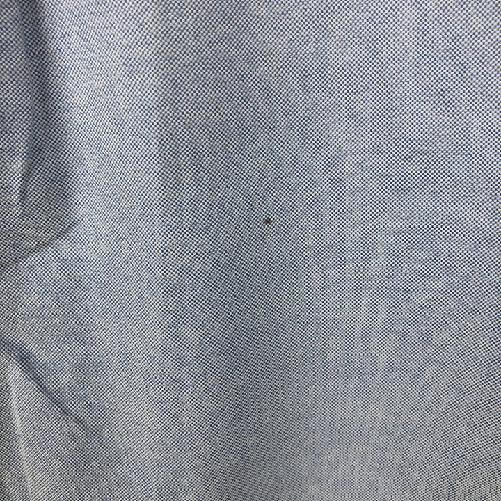 Ralph Lauren CUSTOM FIT long sleeve button down shirt, men's size M cotton Blue type light blue Vintage Second Hand