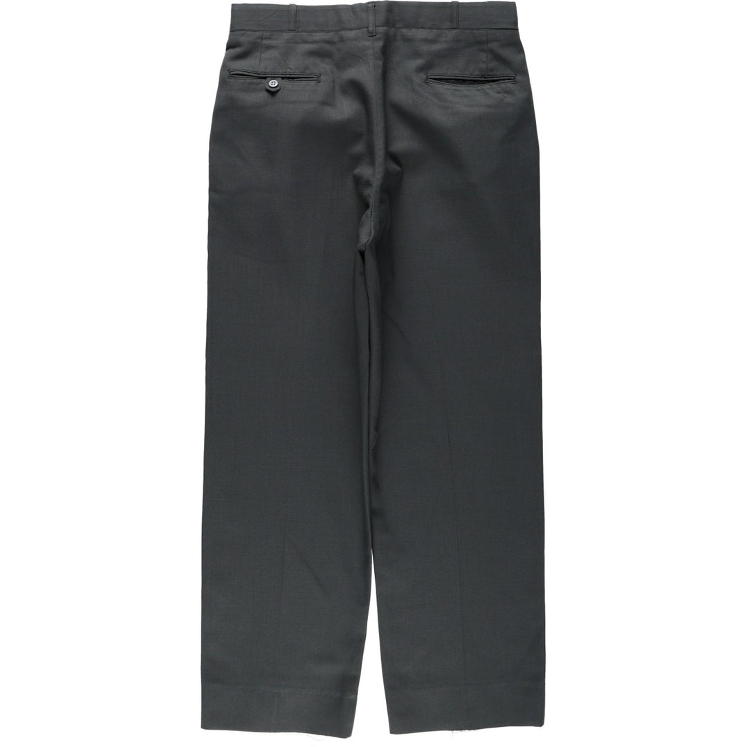 Men's slacks, size W33 (approx.), vintage. unclear Khaki type Vintage Second Hand