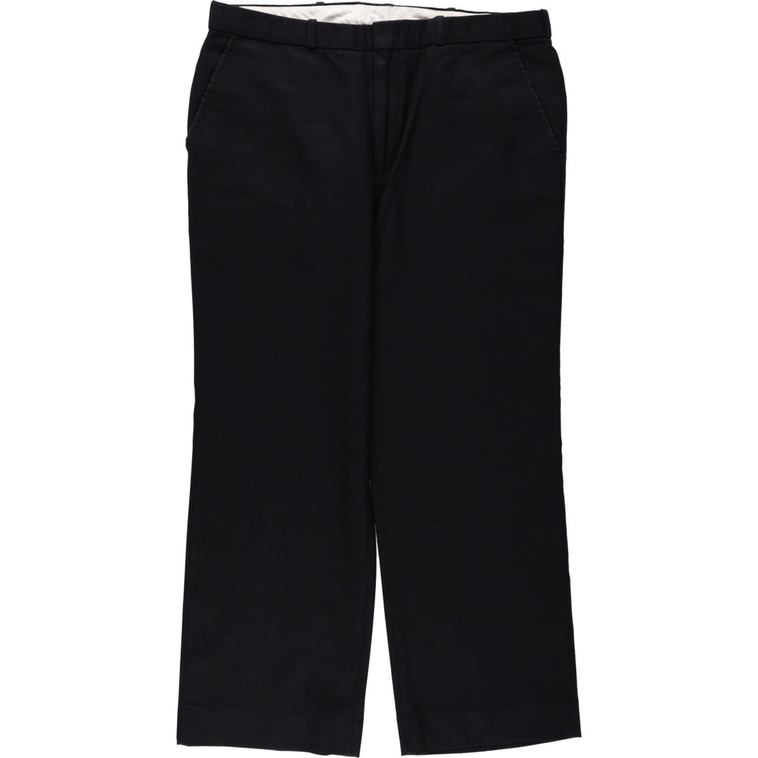 1990'S Canadian Army Slacks Pants, Made in Canada, Men's Size W35 (approx.), Vintage unclear black type Vintage Second Hand