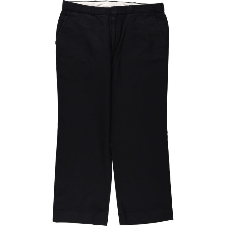 1990'S Canadian Army Slacks Pants, Made in Canada, Men's Size W35 (approx.), Vintage unclear black type Vintage Second Hand