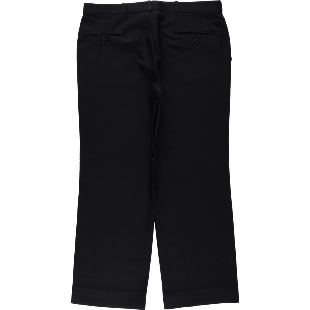 1990'S Canadian Army Slacks Pants, Made in Canada, Men's Size W35 (approx.), Vintage unclear black type Vintage Second Hand