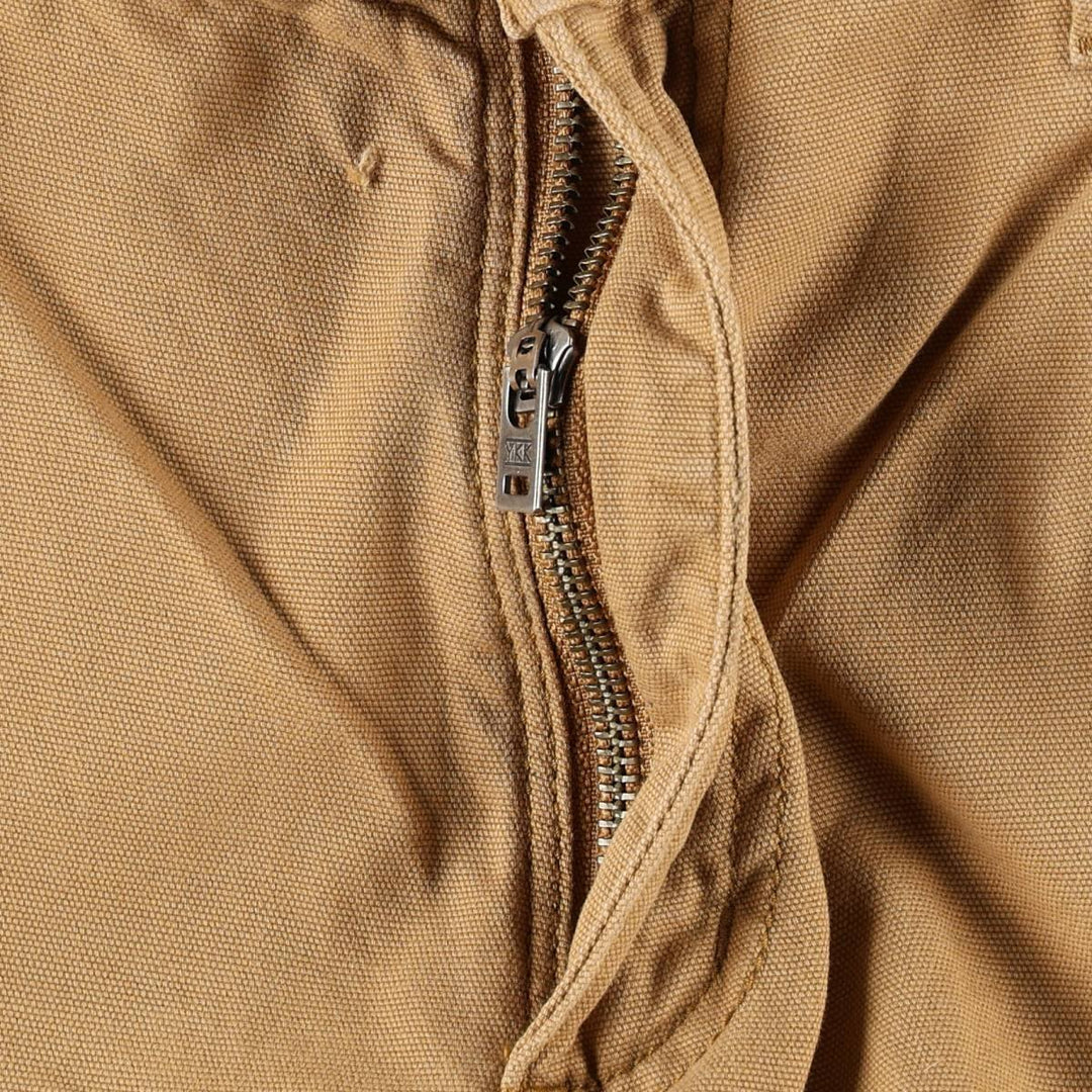 Carhartt Relaxed Fit Duck Work Pants, Men's W35 (approx.) cotton Khaki type beige Vintage Second Hand