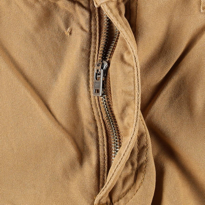 Carhartt Relaxed Fit Duck Work Pants, Men's W35 (approx.) cotton Khaki type beige Vintage Second Hand