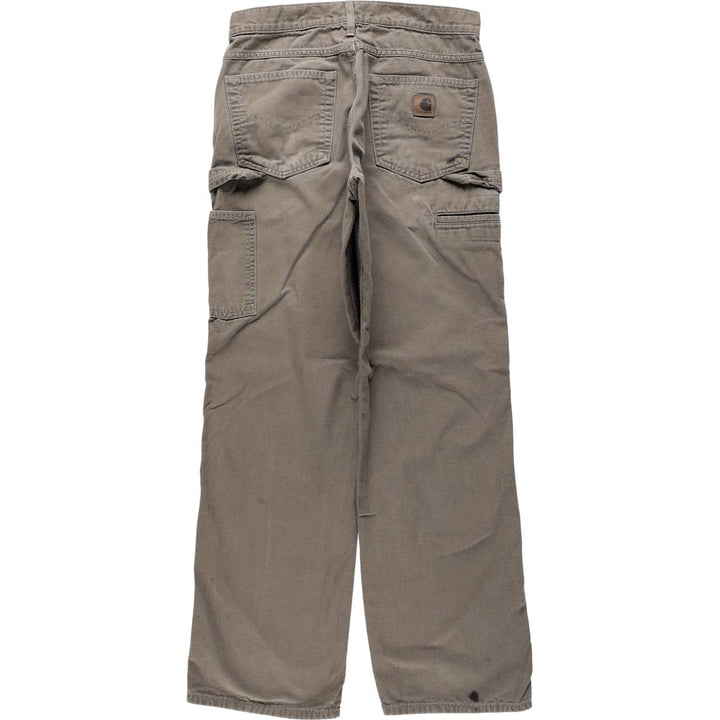 Carhartt Loose Fit Duck Painter Pants, Men's W30 (approx.) cotton Khaki type Vintage Second Hand
