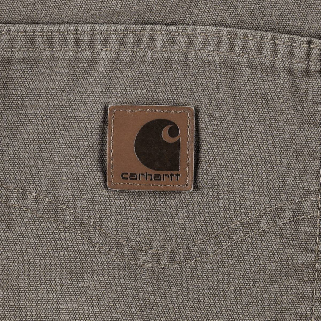 Carhartt Loose Fit Duck Painter Pants, Men's W30 (approx.) cotton Khaki type Vintage Second Hand