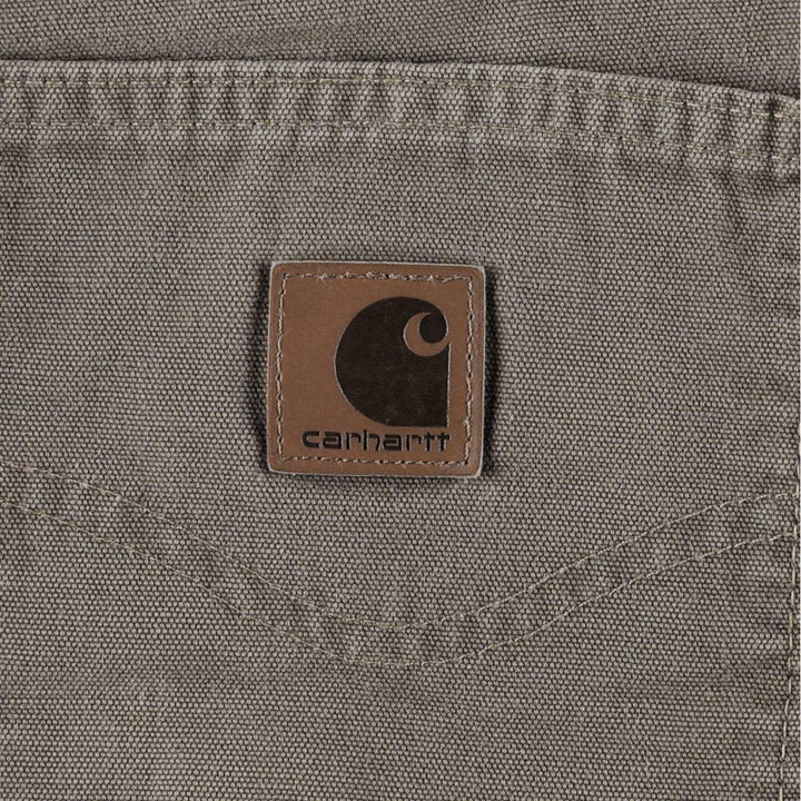 Carhartt Loose Fit Duck Painter Pants, Men's W30 (approx.) cotton Khaki type Vintage Second Hand