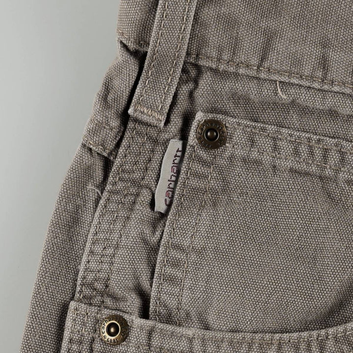 Carhartt Loose Fit Duck Painter Pants, Men's W30 (approx.) cotton Khaki type Vintage Second Hand