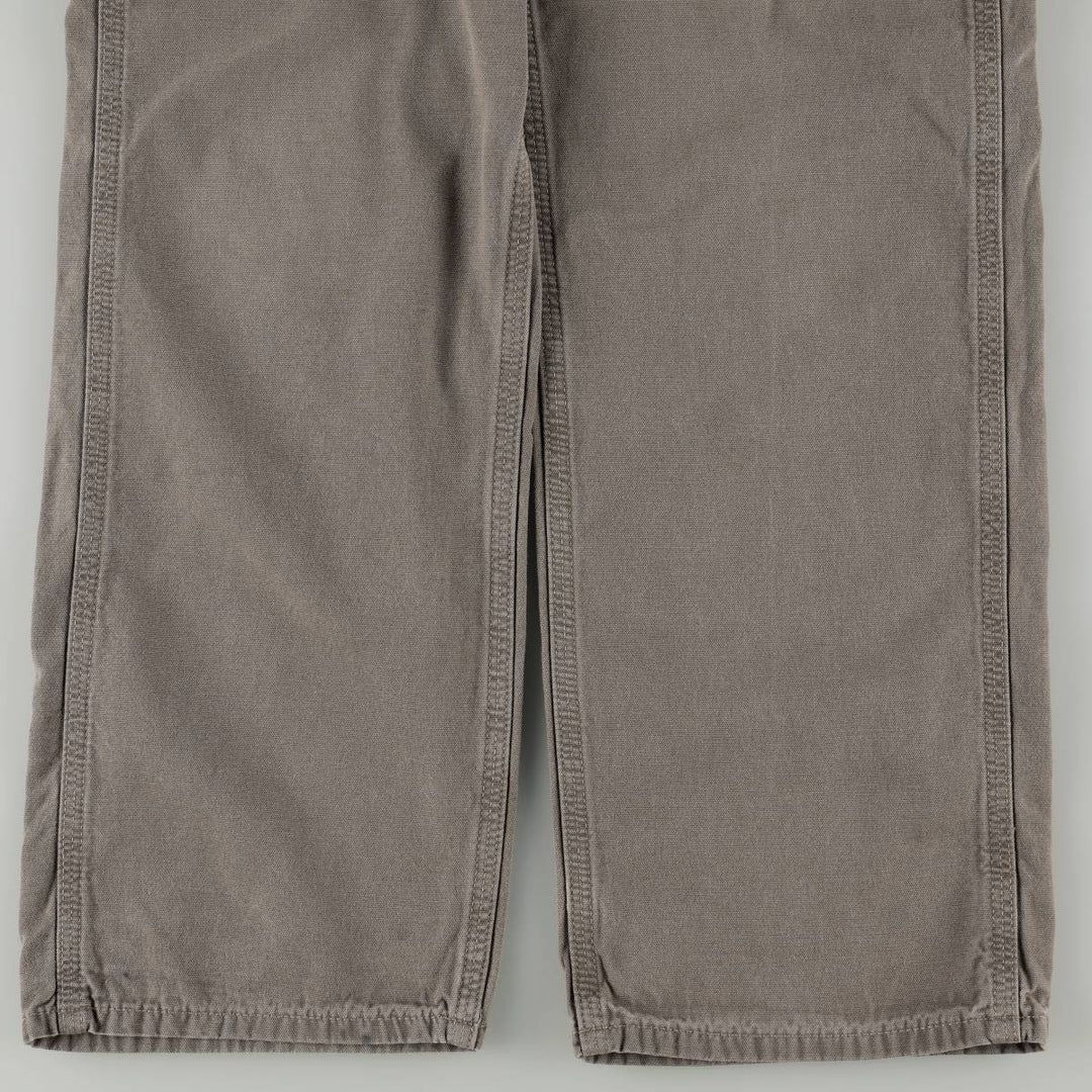 Carhartt Loose Fit Duck Painter Pants, Men's W30 (approx.) cotton Khaki type Vintage Second Hand