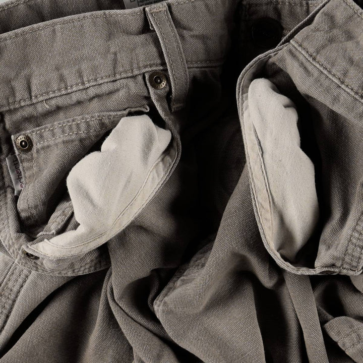 Carhartt Loose Fit Duck Painter Pants, Men's W30 (approx.) cotton Khaki type Vintage Second Hand