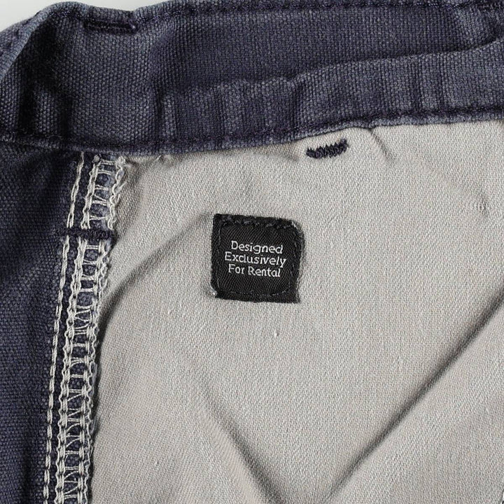 Carhartt Dungaree Fit Duck Work Pants, Men's, W33 equivalent cotton navy blue type Vintage Second Hand