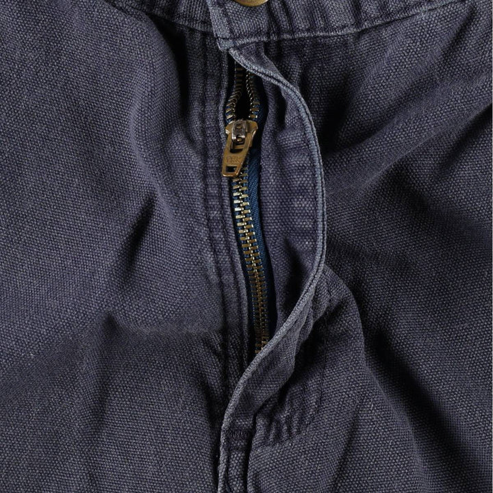 Carhartt Dungaree Fit Duck Work Pants, Men's, W33 equivalent cotton navy blue type Vintage Second Hand