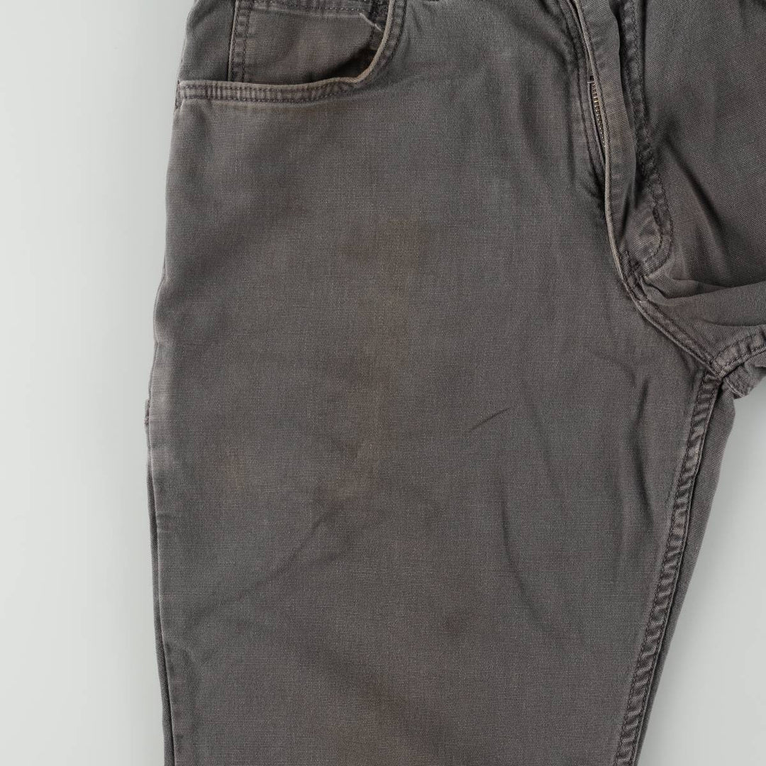 Carhartt Relaxed Fit Duck Work Pants, Men's, W34 equivalent cotton Khaki type Vintage Second Hand