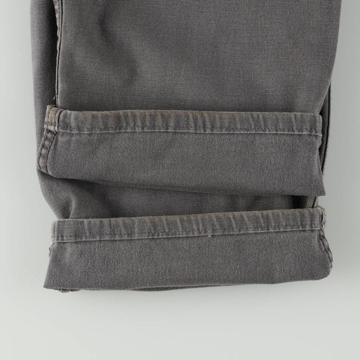 Carhartt Relaxed Fit Duck Work Pants, Men's, W34 equivalent cotton Khaki type Vintage Second Hand