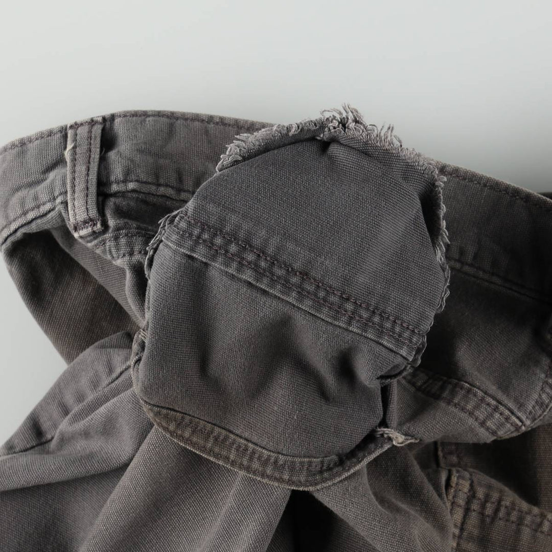Carhartt Relaxed Fit Duck Work Pants, Men's, W34 equivalent cotton Khaki type Vintage Second Hand